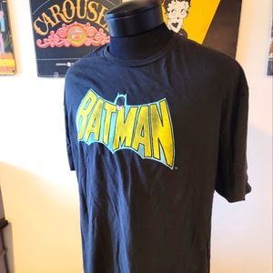 Batman Logo Yellow and Blue shirt 2XL